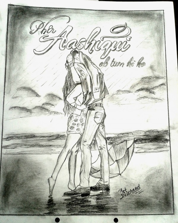 Pencil Sketch Of Aashiqui 2