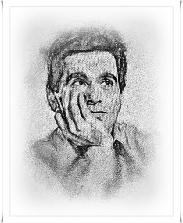 Digital Painting Of Dilip Kumar