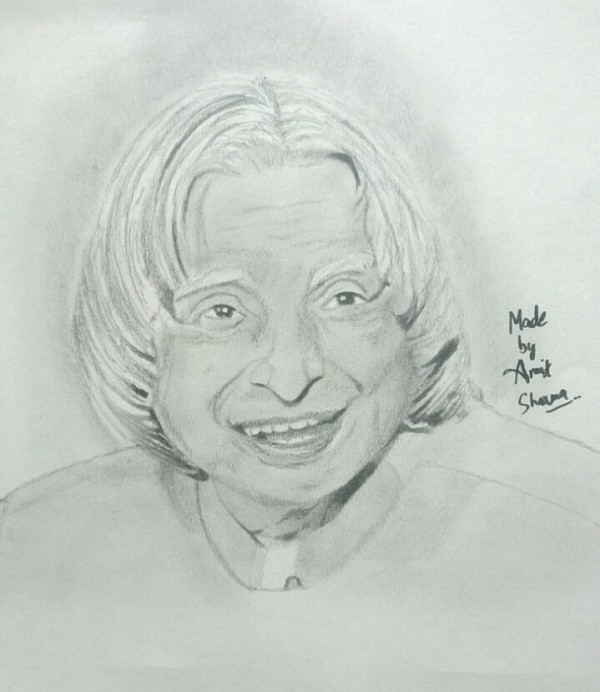 Drawing - APJ Abdul Kalam SIR | Facebook