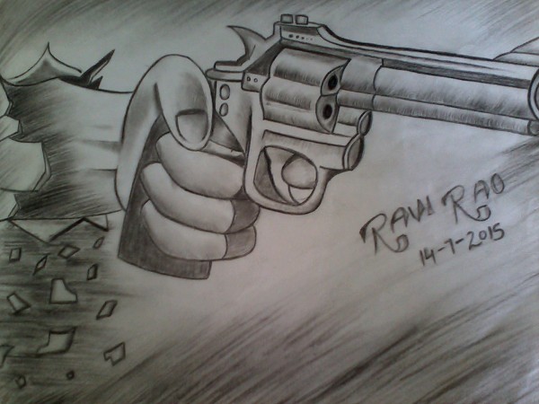 3d Pencil Sketch By Ravi Rao - DesiPainters.com