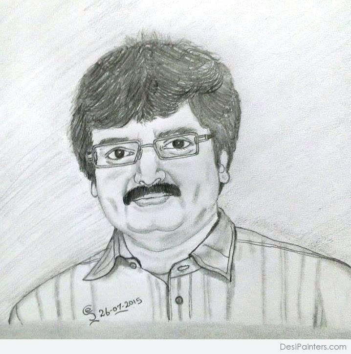 Pencil Sketch of All TV Actors - Desi Painters