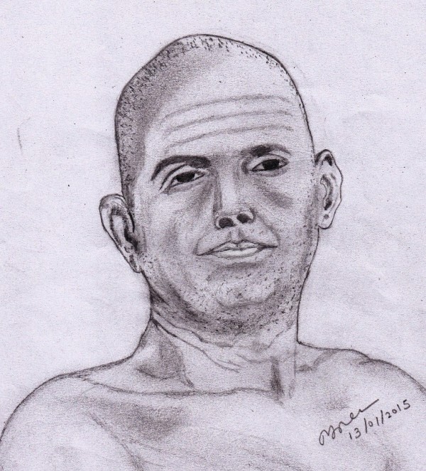 Pencil Sketch Of Sri Ramana Maharshi