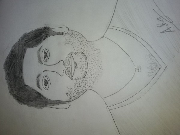 Pencil Sketch Of Arijit Singh