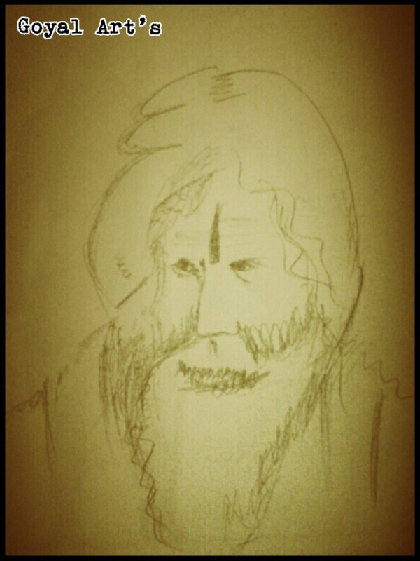 Pencil Sketch Made By Shubham Goyal - DesiPainters.com