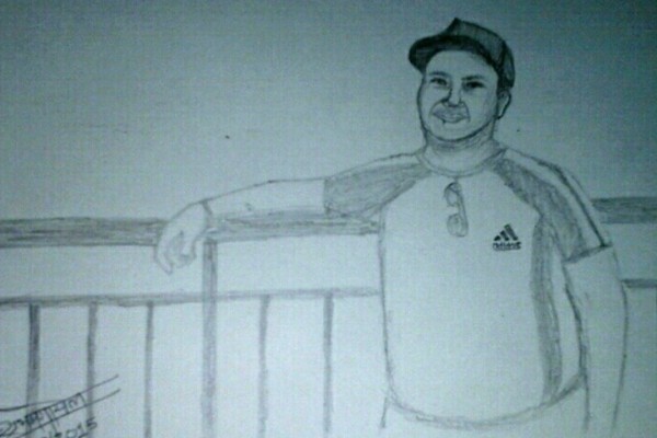 Pencil Sketch Of My Father Sri Chhaganlal Goyal - DesiPainters.com
