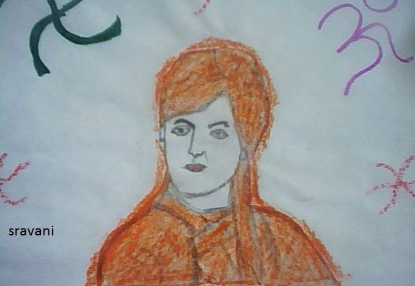 Crayon Painting Made By Sravani - DesiPainters.com