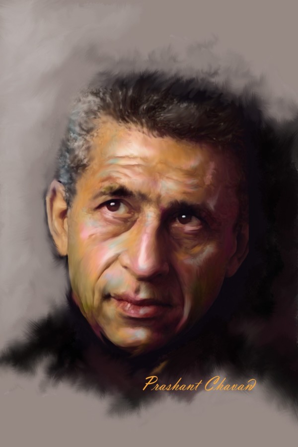 Digital Painting Of Naseeruddin Shah