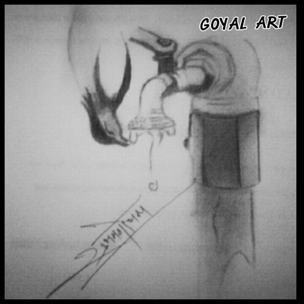 Pencil Sketch By Shubham Goyal - DesiPainters.com