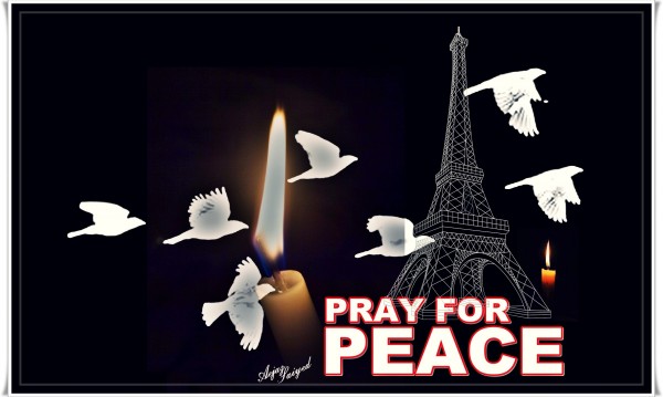 Pray for Paris - Digital Painting 