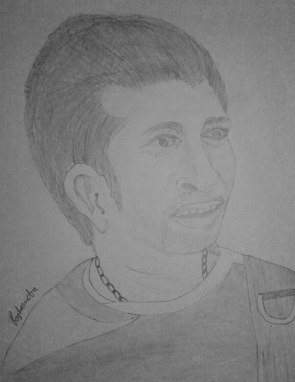 Pencil Sketch Of Sachin Tendulkar