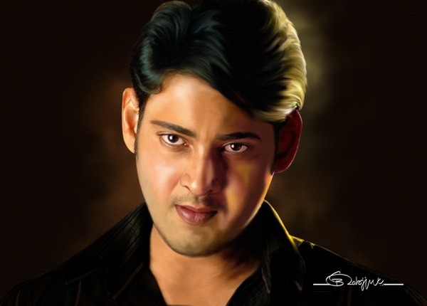 Digital Painting Of Mahesh Babu Prince