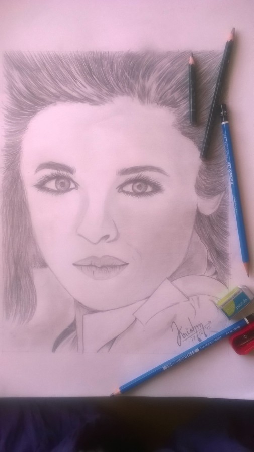 Pencil Sketch Of Alia Bhatt - DesiPainters.com