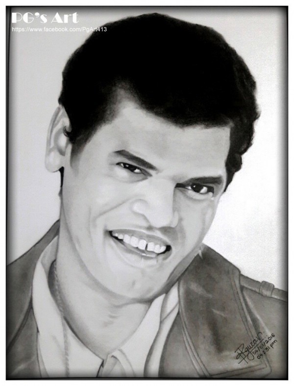 Pencil Sketch of Siddharth Jadhav 