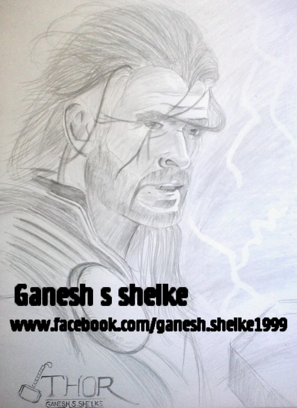 Pencil Sketch Made By Ganesh S Shelke