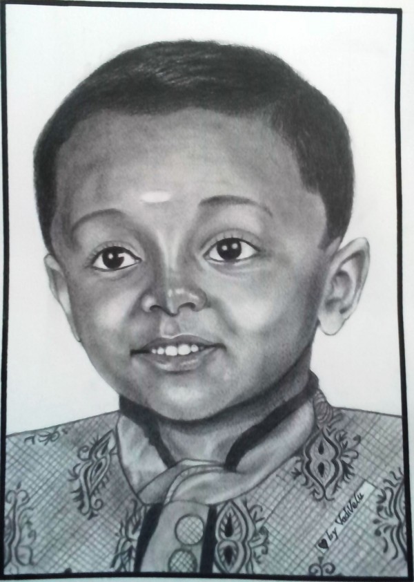 Pencil Sketch Of S.V.Saran