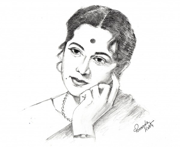 Pencil Sketch By Ponnada Murty