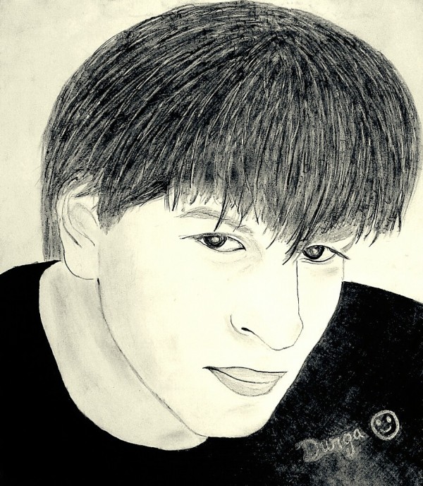 Pencil Sketch Of Shah Rukh Khan