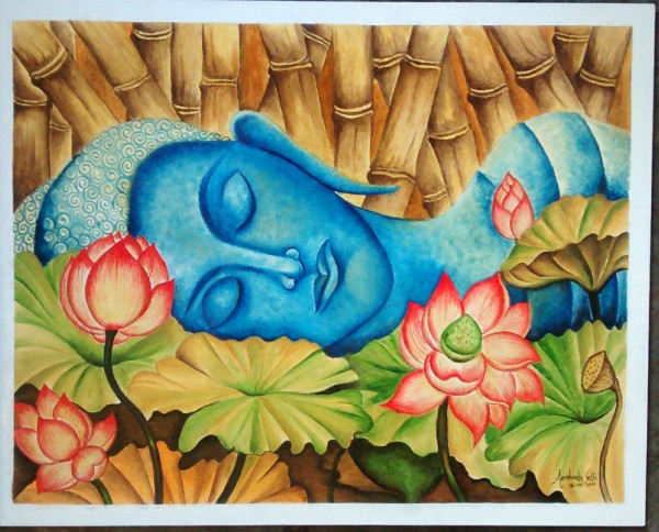 Lord Buddha Ji - DesiPainters.com