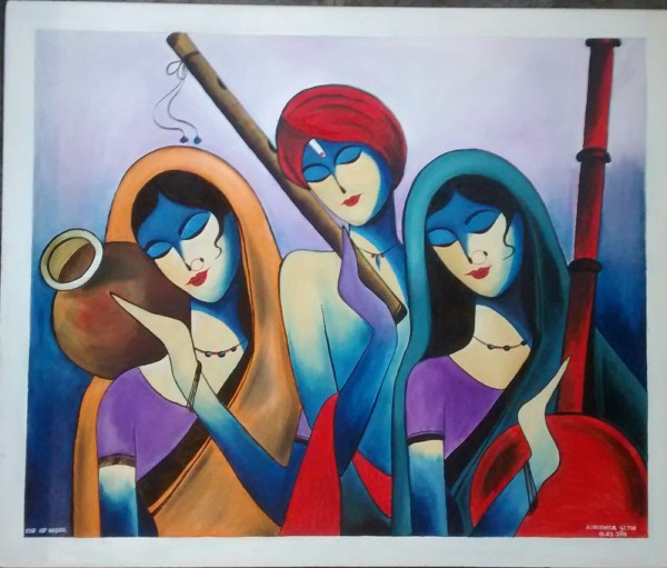 Canvas Painting – Aurobinda Sethi - DesiPainters.com