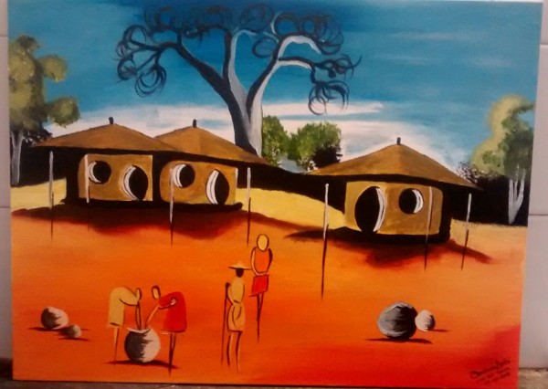 Oil Painting By Aurobinda Sethi