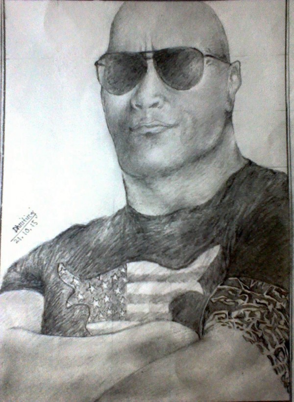 Pencil Sketch Of Rock By Dhritiraj Kalita - DesiPainters.com