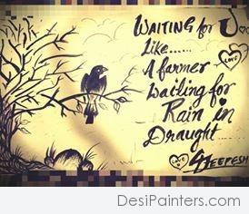 Ink Paintig By Deepesh Prasad - DesiPainters.com
