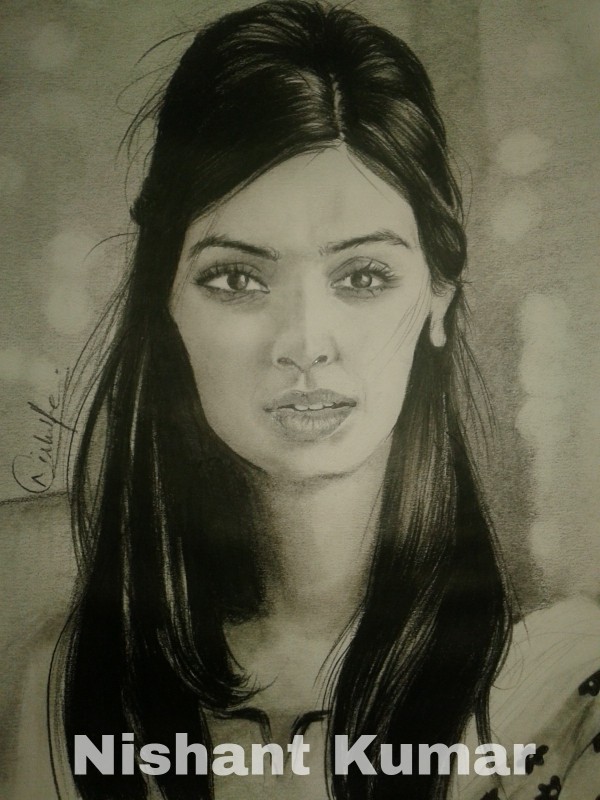 Pencil Sketch Made By Nishant kumar