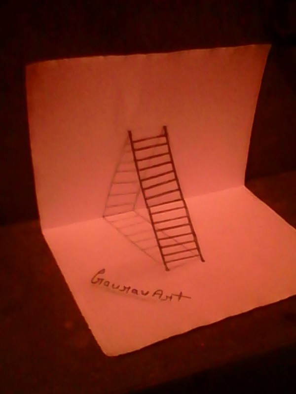 3d Ladder Made By Gaurav Goyal