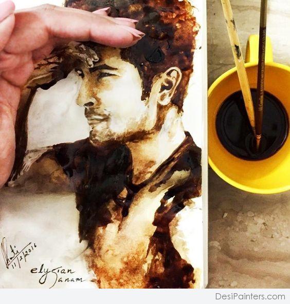 Mixed Painting Of Sanam Puri