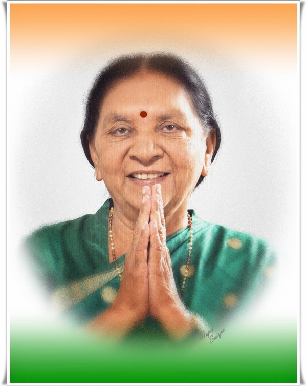 Anandiben Patel -Digital Painting