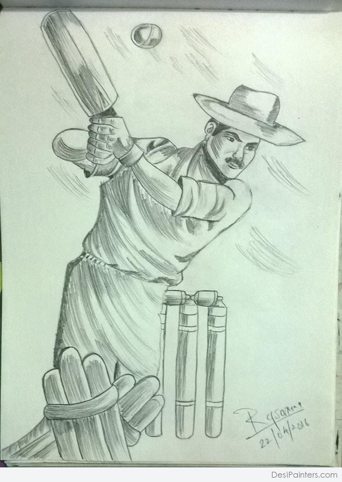 God of Cricket . . . #art #fanart #sketch #draw #drawing #selftaughtartist  #selftaught #artist #graphite #pencil #indian … | Portrait sketches,  Charcoal art, Artist