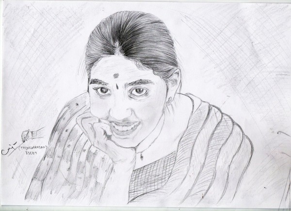 Pencil Art of Thiyagarajan - DesiPainters.com