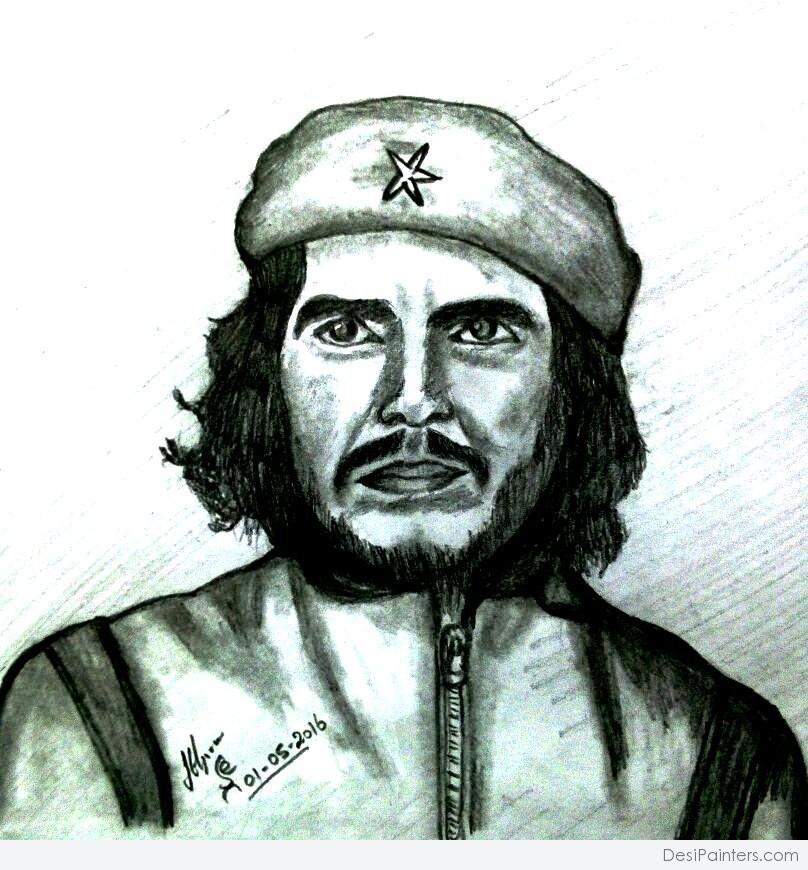 Che Guevara Pencil Sketch