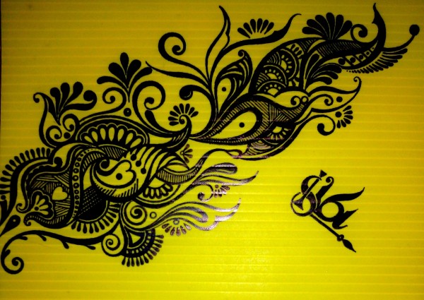Beautiful Mehandi Design - DesiPainters.com