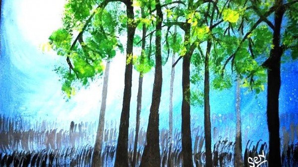Watercolor Painting by Amit Sen - DesiPainters.com