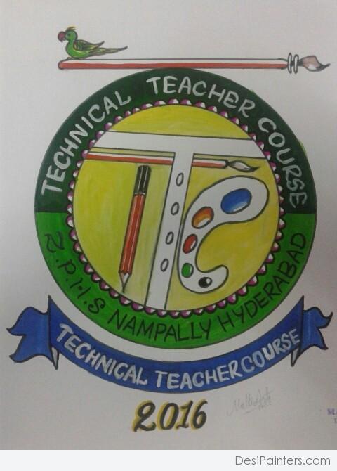 Watercolor Painting of TTC Logo