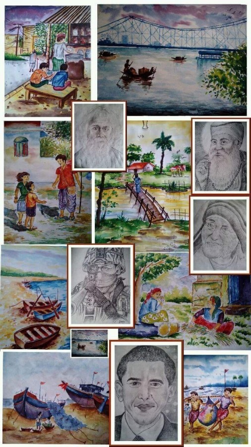 Watercolor Panting by Sanjay Kumar - DesiPainters.com