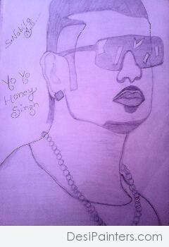 Yo Yo Honey Singh by S.Nabila - DesiPainters.com