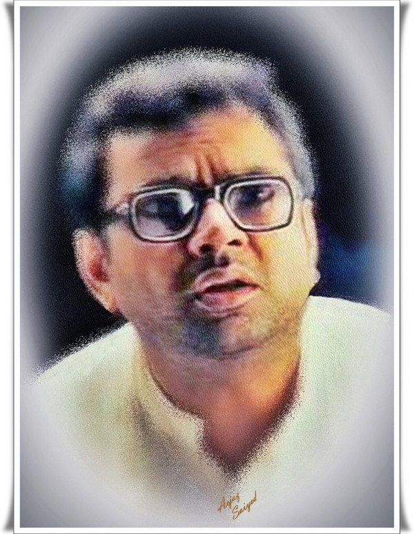 Paresh Rawal Digital Painting - DesiPainters.com