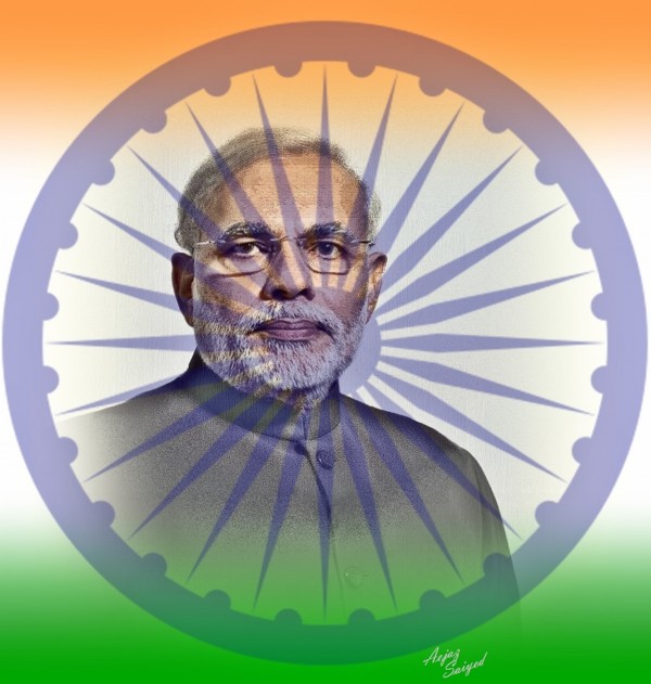 Narendra Modi by Aejaz Saiyed