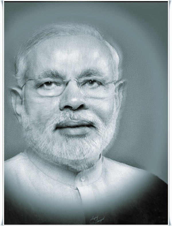Narendra Modi by Aejaz Saiyed