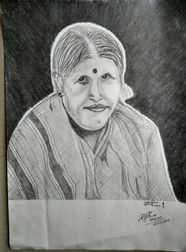 Mai Sindhutai Sapkal by Andy - DesiPainters.com