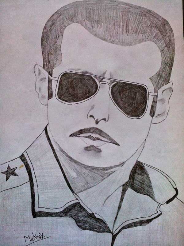 Salman Khan In Police Uniform