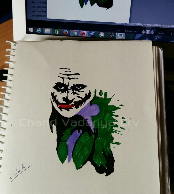 The Joker - DesiPainters.com