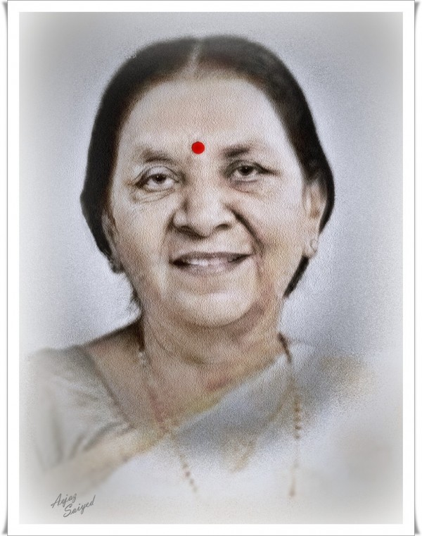 Anandiben Patel Digital Painting - DesiPainters.com