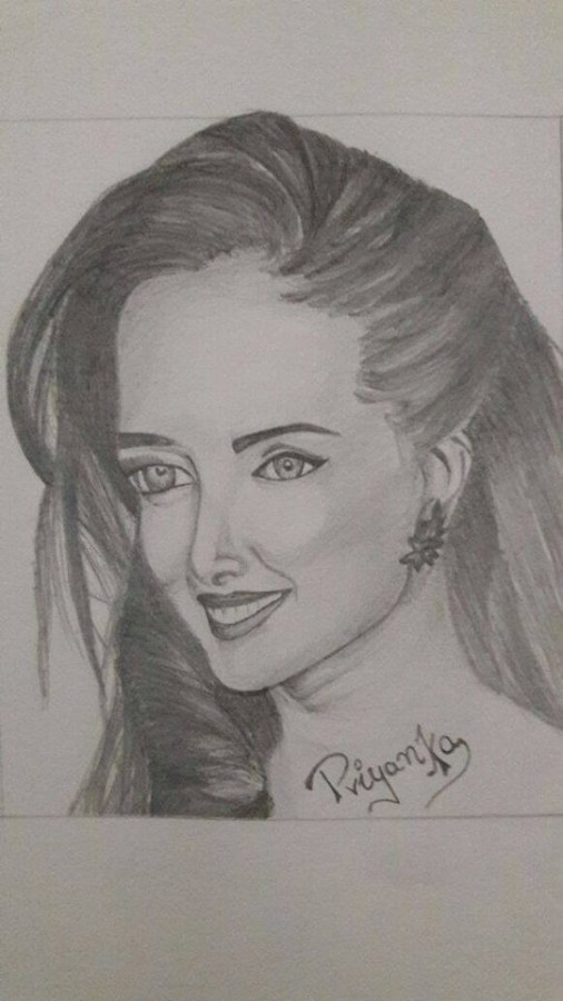 Wonderful Pencil Sketch of Shraddha Kapoor 