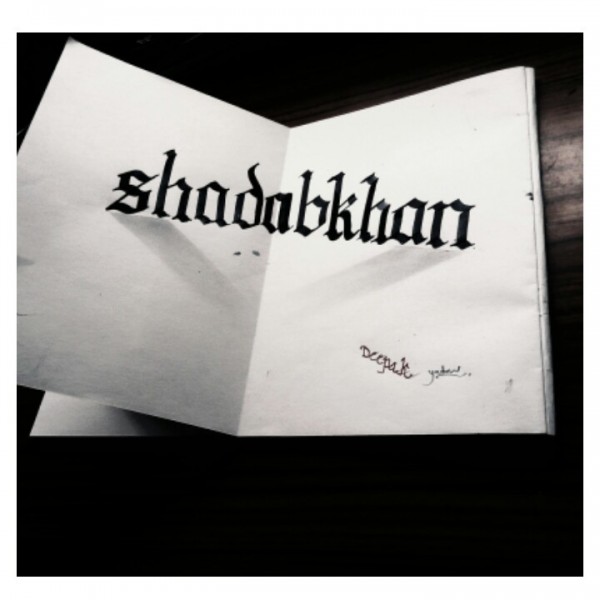 3D Calligraphy Art by Deepak Yadav