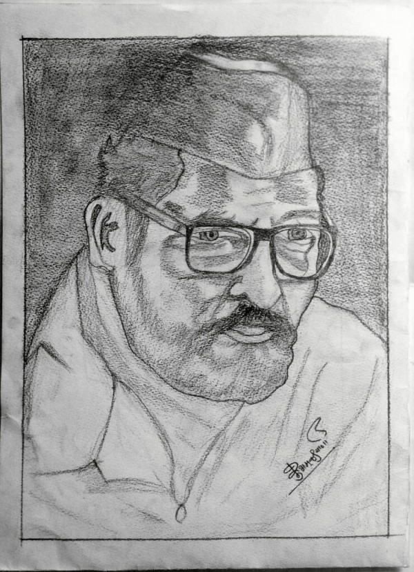 Amazing Pencil Sketch By Shubham Kalyani - DesiPainters.com