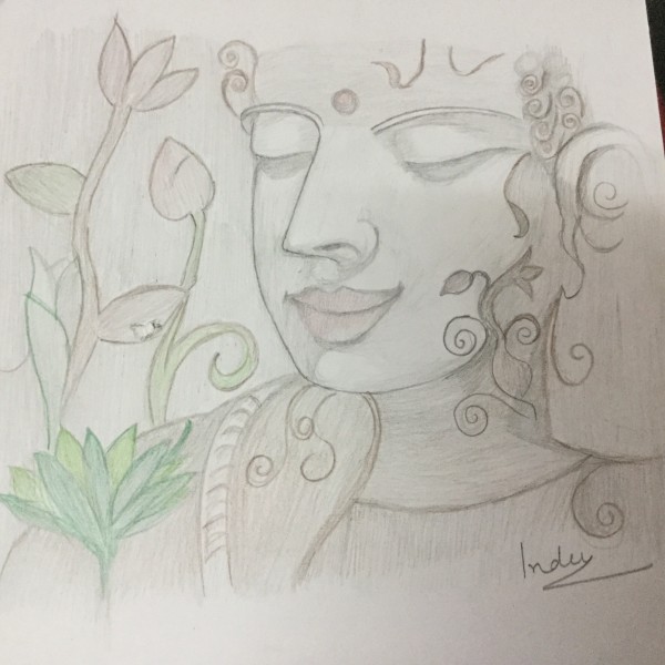 Nice Pencil Art By Dr.Indu Gupta - DesiPainters.com