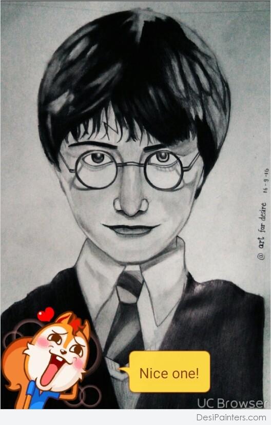 Pencil Sketch Of Harry Potter